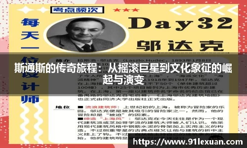 斯通斯的传奇旅程：从摇滚巨星到文化象征的崛起与演变